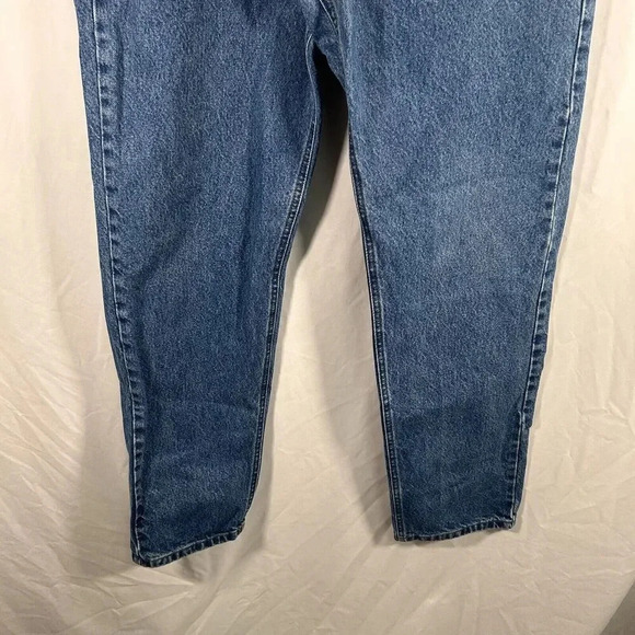 Carhartt Jeans Men's 36x34 Light Wash Blue Denim Pockets 100% Cotton - Picture 3 of 10